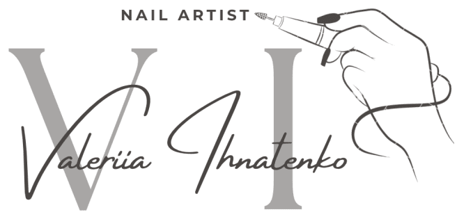 Logo van Valeriia Ihnatenko, nail artist